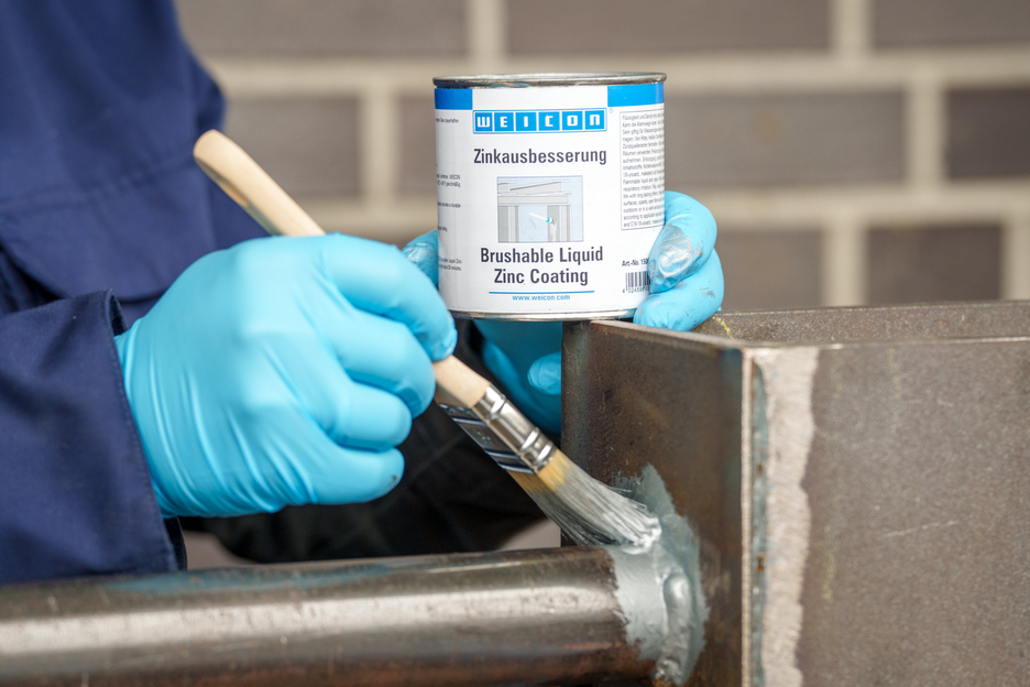 Brushable Zinc Coating | corrosion protection for galvanized surfaces