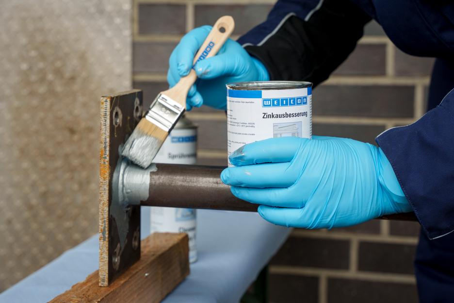 Brushable Zinc Coating | corrosion protection for galvanized surfaces