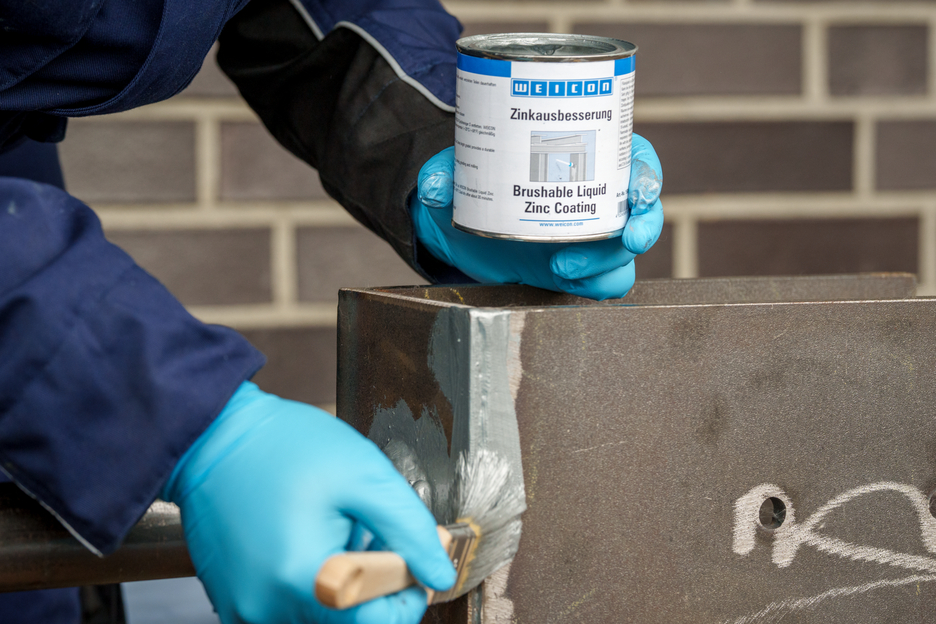 Brushable Zinc Coating | corrosion protection for galvanized surfaces