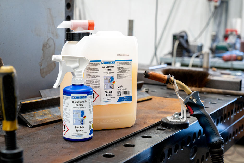 Weld Spatter Protection, Liquid | biodegradable protection for welding work